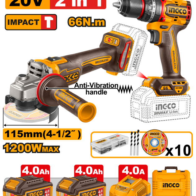 2 Pcs Kit combiné sans fil