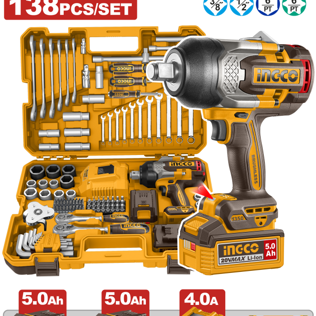 Caisse A Outils Ingco 138 Pieces