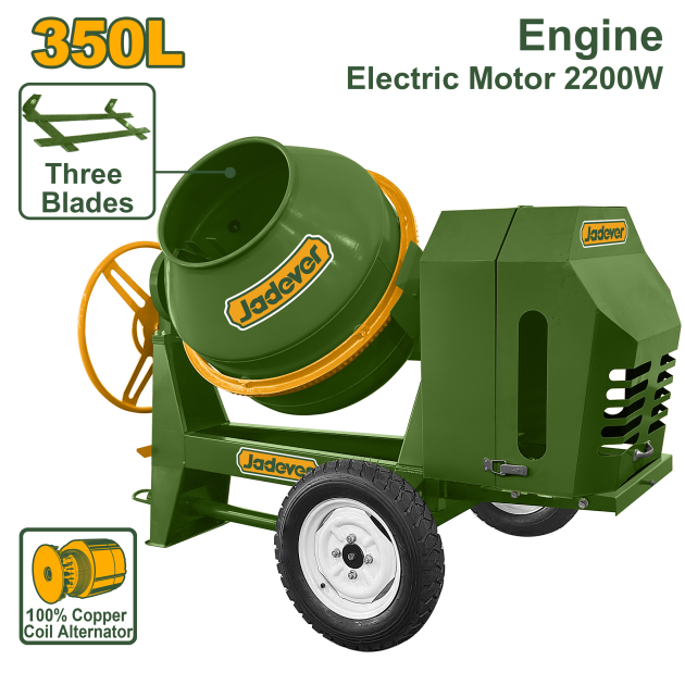 bétonnière électrique 350L