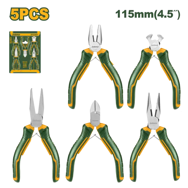 Ensemble de 5 mini-pinces  5 pièces