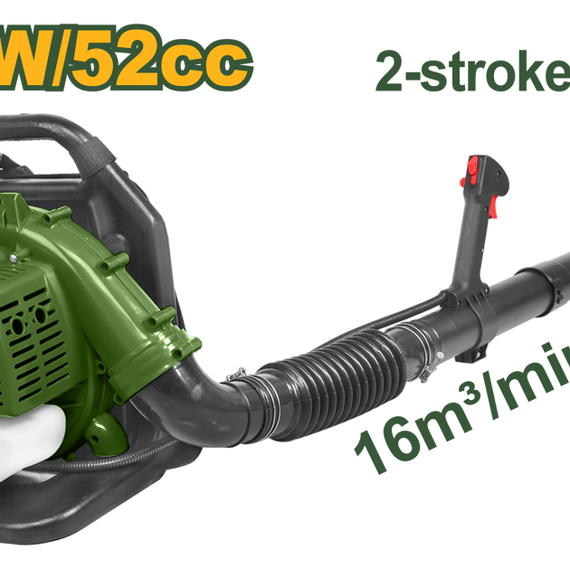 Souffleur à essence 1.4KW/52CC